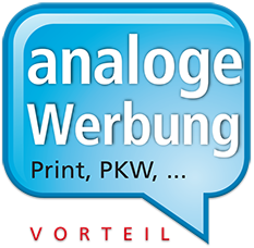 analoge werbung