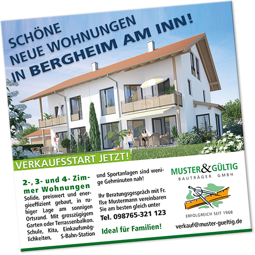 statt grosser inserate